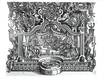 Frontyspis Mesów Rolanda de Lassusa (1532-94), 1589