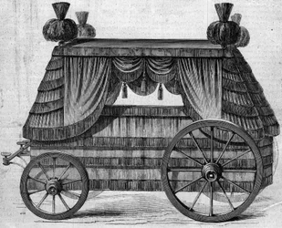 Rydwan pogrzebowy cesarza Napoleona I (1769-1821) św.