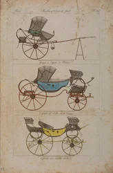 Meble i Przedmioty Smaku, nr 32, Phaeton Simple (kolorowy grawerunek)