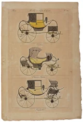 Meble i Przedmioty Smaku, nr 32, Phaeton Simple (kolorowy grawerunek)
