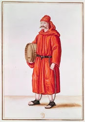 Galernik z Wenecji (akwarela na papierze)