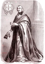 Giulio Raimondo Mazzarino, francuski kardynał i dyplomata pochodzenia włoskiego. 1865 (ryc.)
