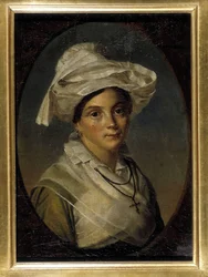 Granvillaise - olej na płótnie, anonimowy, ok. 1900 r. 1840