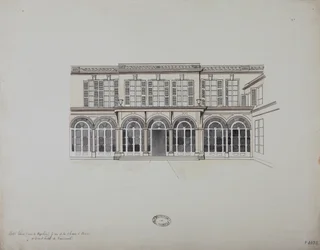 Hôtel de Maurepas, Rue de la Chaise 7, Paryż, ok. 1900-20