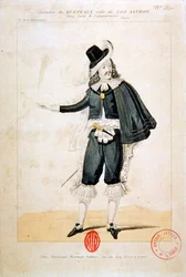 Hurteaux w roli lorda Enrica Ashtona w operze Lucie de Lammermoor Gaetana Donizettiego (1797-1848)