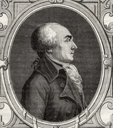 Jacques Rene Hebert, z „Histoire de la Revolution Francaise” Louisa Blanca (1811-82)
