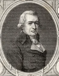 Jean-Baptiste-Andre Amar, z „Histoire de la Revolution Francaise” Louisa Blanca (1811-82)