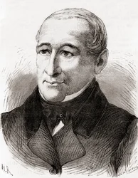 Johann Nicolaus von Dreyse, z The Wonders of Science, wydany ok. 1870 (rycina)
