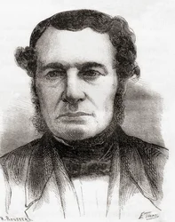 Joseph-François Malgaigne, z "Les Merveilles de la Science", opublikowanego ok. 1870 r. (litografia)