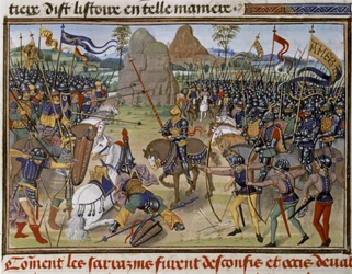 KARL MARTELL: Bitwa pod Poitiers, 732 r.