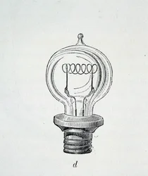 Lampa Edison - w „Nowych podbojach nauki” autorstwa Figutree