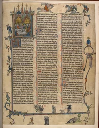 Lancelot-Graal (Cykl prozy Wulgaty), Add MS 10294/1 f.1dr