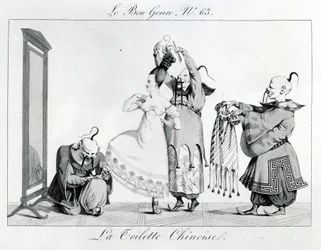 Le Bon Gatunek - Chińska toaleta, 1813
