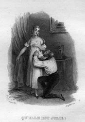 Le elle est Jolie Chanson de Beranger in „”Oeuvres completes”” (1834) Pierre’a Jeana de Berangera (1780-1857), francuskiego poety i autora piosenek.