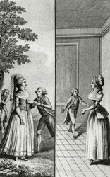 Wyzwolenie - w „Historii dzień po dniu kobiety Republiki Francuskiej”, Restif de La Bretonne (1734-1806), Genewa 1791-1794.