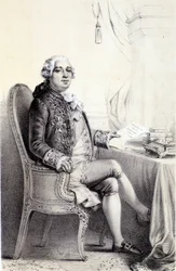 Ludwik XVI w „”Galeria Historyczna Rewolucji Francuskiej”” Albert Maurin
