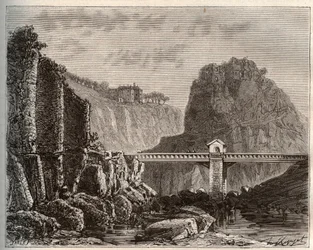 Lozere: skały STE-MADELEINE