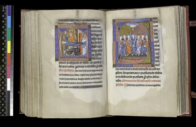MS 300 f.200v-201r, Suffrage do św.