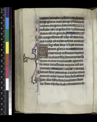 MS 300 f.61v, folio z Psałterza i Godzin Izabeli Francuskiej, Paryż, c.1265-70