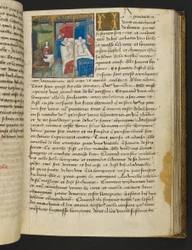 MS Hunter 252 093r Strona ze stu nowych wiadomości, c.1461-62