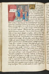 MS Hunter 252 116v Strona z Cent Nouvelles Nouvelles, c.1461-62