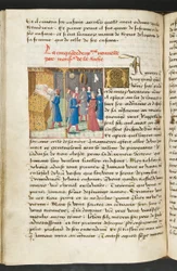 MS Hunter 252 117v Strona z Cent Nouvelles Nouvelles, c.1461-62