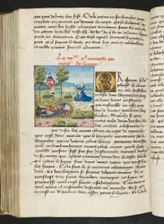 MS Hunter 252 172v Strona z Cent Nouvelles Nouvelles, c.1461-62