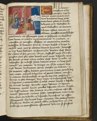 MS Hunter 252 197r Strona z Hundred New News, c.1461-62