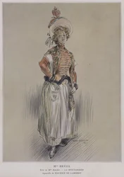 Miss Brazylii jako Miss Senedor w La Montansier