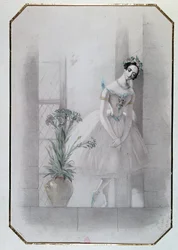 Marie Taglioni w „La Sylphide”, włoskiej operze