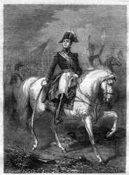 Marszałek Etienne-Jacques-Joseph-Alexandre Macdonald (grafika) - Jacques Alexandre Macdonald (1765-1840), marszałek Francji - w „Historii imperium po dziejach konsulatu” Adolphe Thiers -1879 - kolekcja prywatna