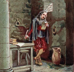 Michel de Marillac (1563-1632) zamyka się w zamku Chateaudun.
