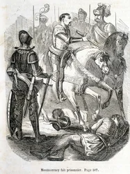 Montmorency uwięziony w Pavie (1525) - w „Histoire de France” L.-P. Anquetil