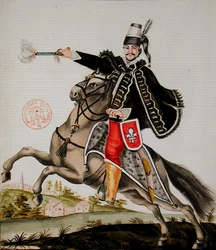 Pani 2848 Huzar z Pułku Esterhazy