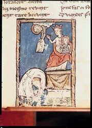 Ms 3516 f.127 Kuglarz Notre Dame