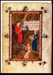 Pani Lat. 14023 os. 769 v. Antidotum nauczanie z Kanonu medycyny Awicenny (Ibn Sina) (980-1037), przekład Gerarda de Cremone (1114-87) c.1320