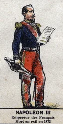 Napoleon III (1808-1873), cesarz Francji.