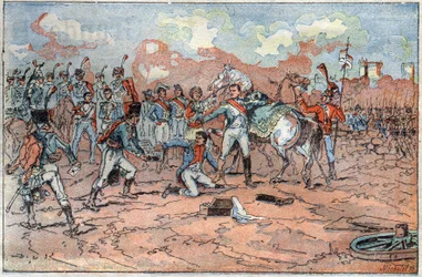 Napoleon I, rany przed Regensburgiem