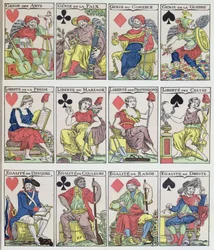 Nowe projekty kart do gry z czasów rewolucji francuskiej, 1793