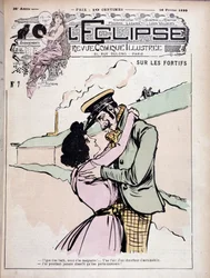 Na fortyfikacjach: bad boy (bandyta) i jego dziewczyna - kuw. „”Zaćmienie””” z dnia 16.02.1899.