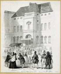 Otwarcie Musee Royal (Musee du Louvre), 15 marca