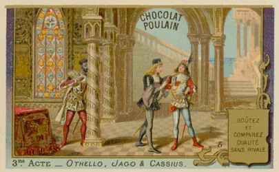Karta handlowa Othello, Chocolat Poulain