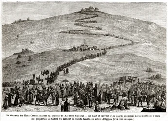 Pielgrzymka pokutna do miejsc świętych od 25 kwietnia do 8 czerwca 1882 r. (rycina)