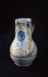 Dzban z napisem Vive la Liberte, 1789 (ceramika)
