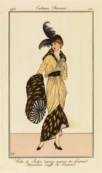 Płyta 110 z "Costumes Parisiens