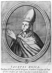 Papież Jan XXII (rycina)
