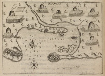 Port St. Louis, „Les Voyages du Sieur de Champlain…” Samuel de Champlain