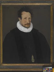 Portret szlachcica (olej na desce)