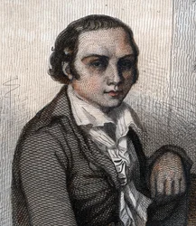 Portret Andre Marie Cheniera (1762-1794), francuskiego poety.