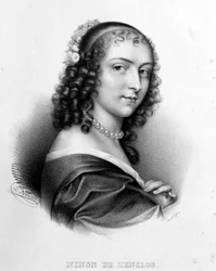 Portret Anny „”Ninnon”” z Enclos (lub Ninon de Lenclos lub Ninon de Lanclos